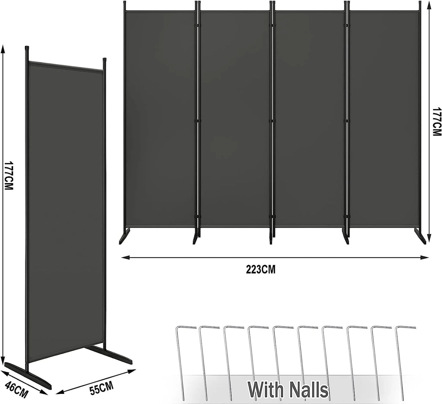 Eugad Badezimmerschrank mit LED-Spiegelleuchte Eiche Schwarz 70 x 14,5 x 70 cm