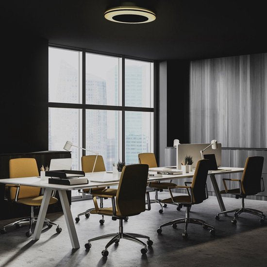 Moderno Deckenventilator mit Beleuchtung - Bedienung per Fernbedienung - Deckenlampen mit Ventilator & Lampe - 3D Luft