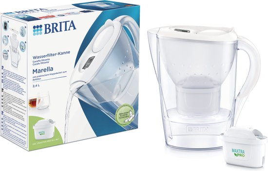 BRITA Marella Wasserfilterkanne 2,4 l + MAXTRA PRO Wasserfilter 1051118