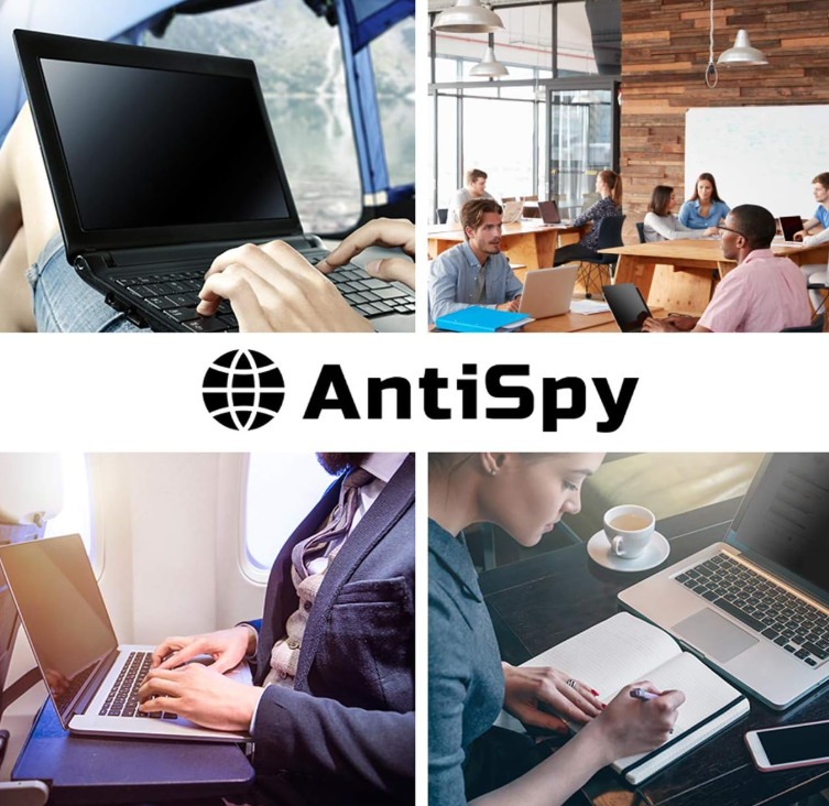 AntiSpy-Datenschutzfolie für MacBook Air 13" – magnetisch – wiederverwendbar