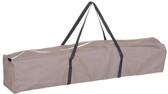 Pro Garden Easy-up Party-Zelt - 3x3m - faltbar - Taupe