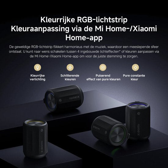 Xiaomi BT SPK MINI BK Schwarz – Bluetooth-Lautsprecher