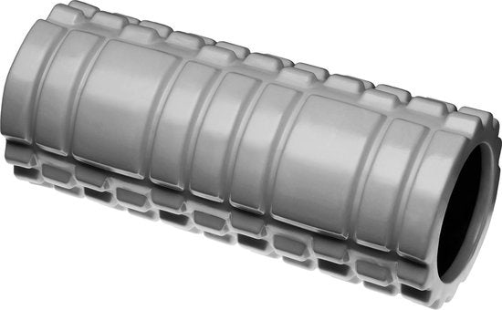 tectake - Yoga-Massagerolle Schaumstoffrolle grau -402845