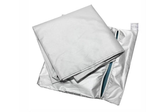 Magnetischer Windschutzscheibenschutz 162 x 96 cm - Grau