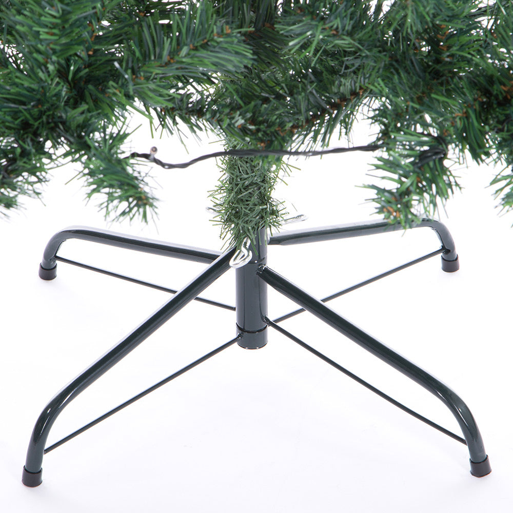 Casaria Künstlicher Weihnachtsbaum - Weihnachtsbaum - 180cm mit Weihnachtsbeleuchtung