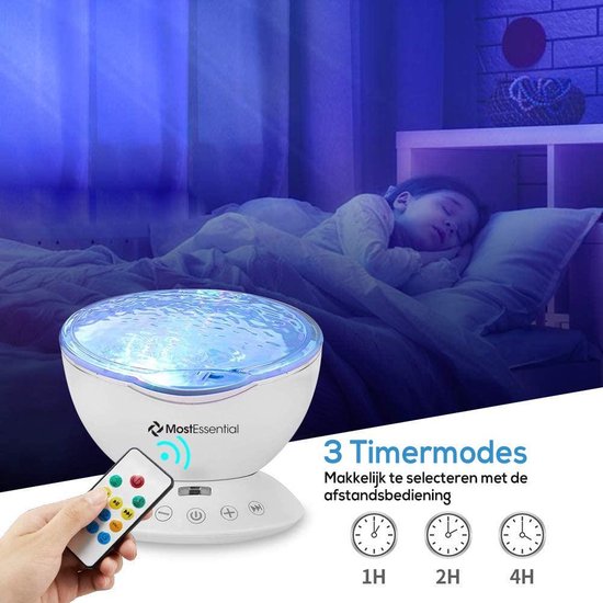 MostEssential Premium Ozean-Projektor - Himmelslicht-Projektor - Ozean-Projektor - Baby, Kinder & Erwachsene