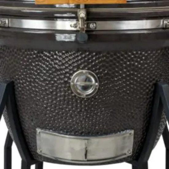 Grizzly Grills Kamado Elite XL – Grill – ø60 cm / ø24 Zoll – Schwarz – Komplett