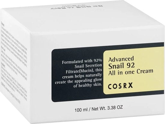 COSRX Advanced Snail 92 - All in one Creme - Gesichtscreme - 100 ml