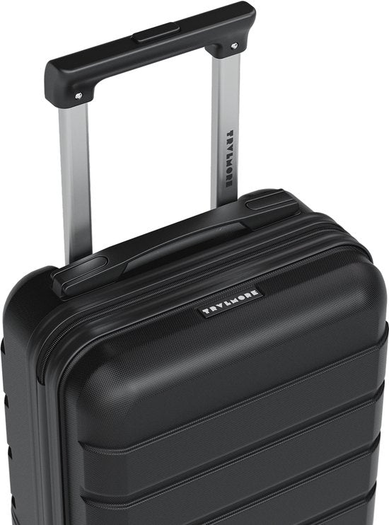 TRVLMORE Handgepäckkoffer – 40 x 30 x 20 cm – Unter-dem-Sitz-Koffer – 24 l – TSA-Schloss – 2 Rollen – Schwarz