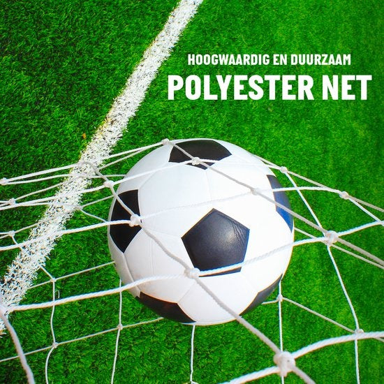 Umbro Fußballtor - 300 x 120 x 205 CM - Metall - Inkl. 7 Bodenhaken - Schwarz