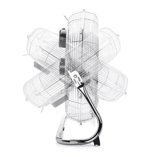 Tristar Metall-Standventilator 50 cm – 3 Stufen – Boxventilator – 130° verstellbar – starker Luftstrom – VE-5885