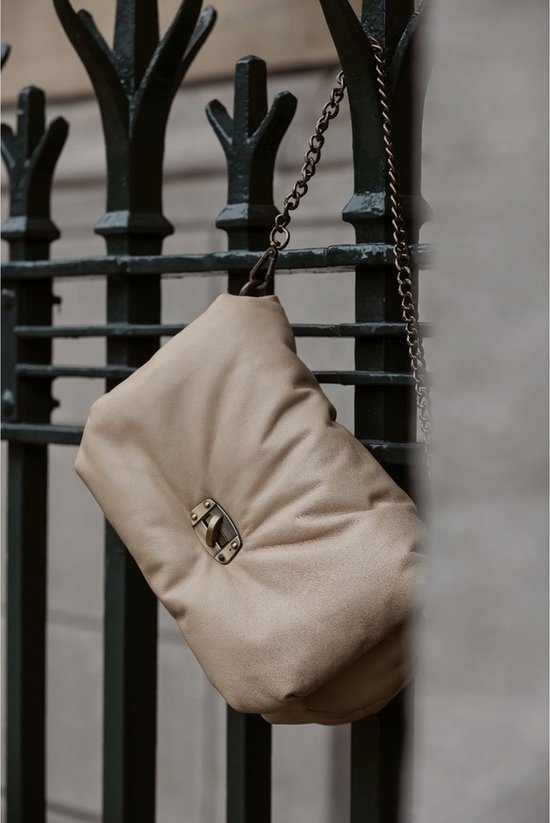 Chabo Bags - Diva Small - Umhängetasche - Crossbody Tasche - Leder - Creme