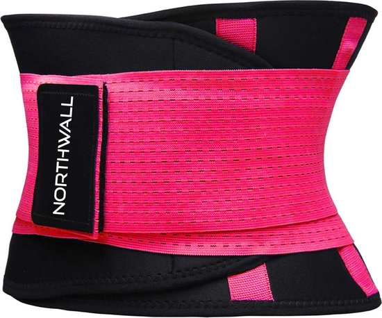 Northwall Back Brace Lower Back - Rückenkorrektor gegen Schmerzen im unteren Rückenbereich - Pink - Größe M