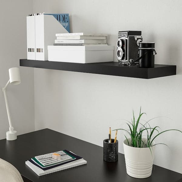 IKEA Lack Wandregal – Schwarzbraun – 110 x 26 cm