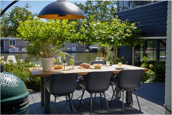 Hartman Sophie Rondo Elegance Gartenstuhl – 2er-Pack – Anthrazit