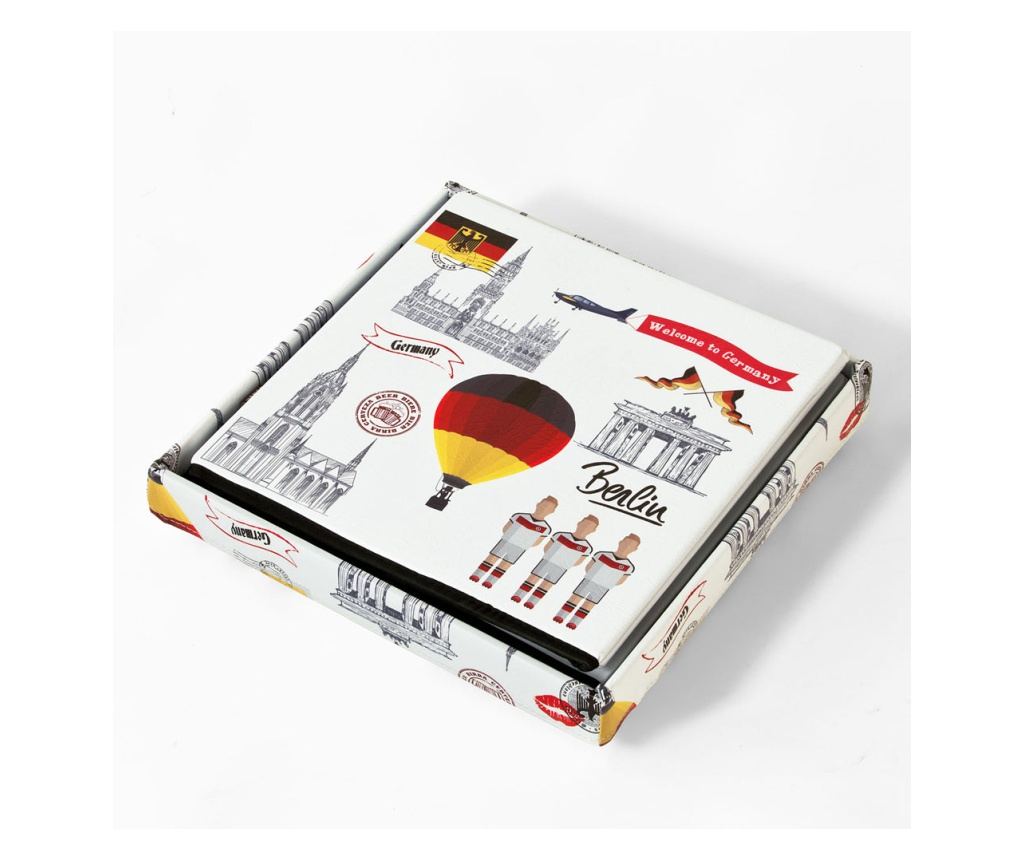 SoBuy Aufbewahrungshocker in Weiß für Garten und Terrasse – 37 x 35 x 38 cm