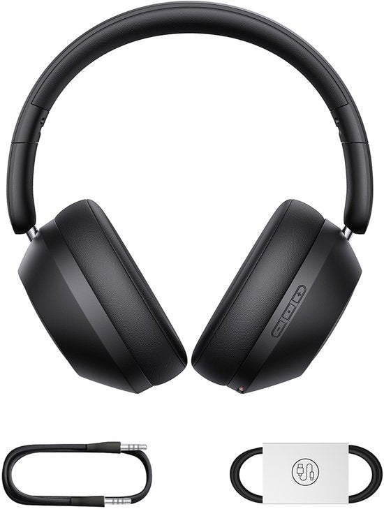 Baseus Bass 30 Max Bluetooth-Kopfhörer, kabellose Kopfhörer – Over-Ear-Kopfhörer – 50 Stunden Akkulaufzeit, Bluetooth 5.3, schwarz
