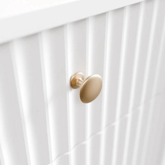 Schminktisch Samira - Inkl. Spiegel und LED - Weiß