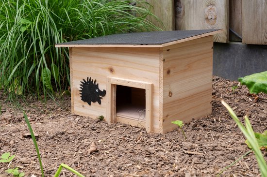Lifetime Garden Igelhaus Holz - FSC 100% - Igelhaus - Meerschweinchenhaus - Holz