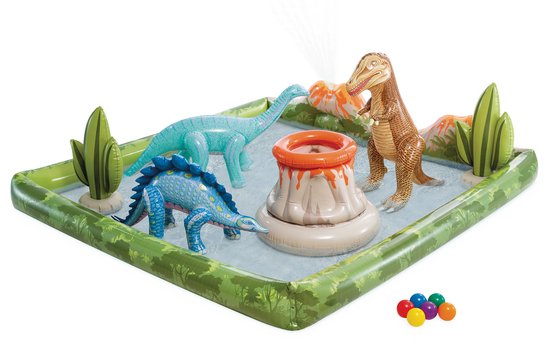 Intex Jurassics Adventure Play Center – 201 x 201 x 36 cm