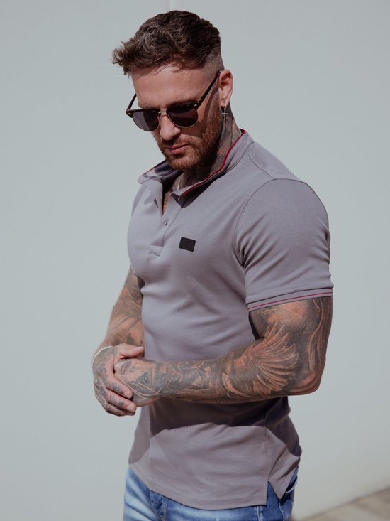 AB Lifestyle - Tokyo Polo | Cool Grey - Herren - Größe: XS