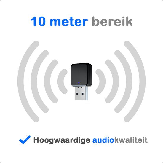 Tech Essentials Auto/Lautsprecher Bluetooth-Empfänger - USB/AUX - Bluetooth 5.1 | Empfänger - Sender - Audio - Mikrofon