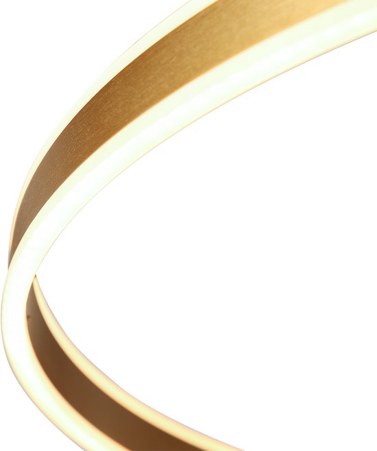 Steinhauer - Pendelleuchte - Ringlux - gold - Metall - Ø 100cm - LED - 3676GO