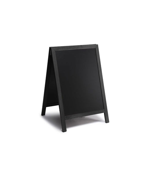 Kreidetafel - Holzrahmen - bxh 75x135cm - BLACK
