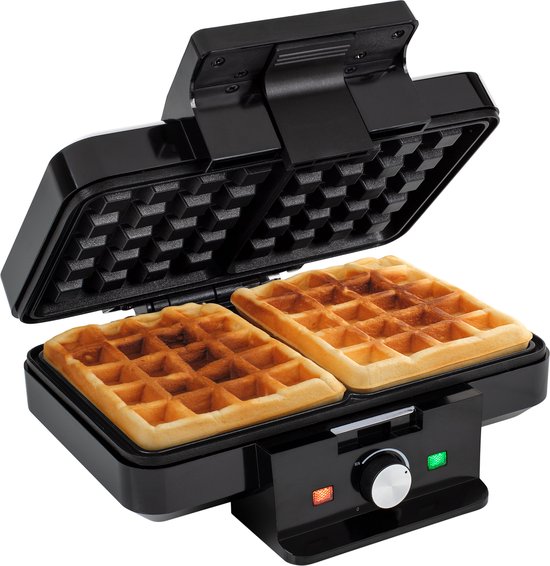 Tristar Waffeleisen – WF-1165 – 1000 W – 2 Waffeln – Antihaftbeschichtung – PFAS-frei