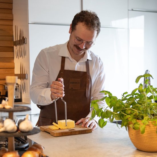 BOSKA Roquefort-Klammer - für Weichkäse - 145 mm - spülmaschinenfest - austauschbarer Draht