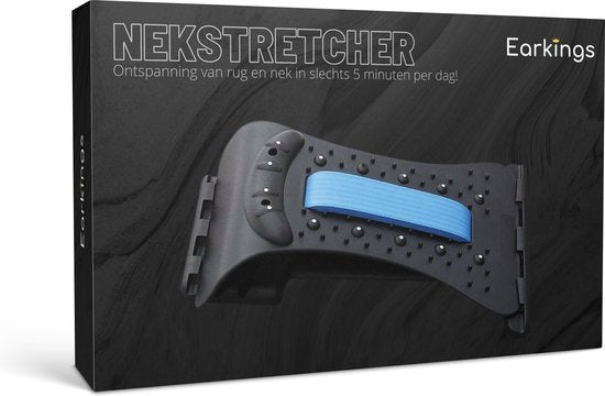 Nackentrainer Nackenmassagegerät - Rückentrainer mit Nackenmassage - Rückentrainer Earkings Green
