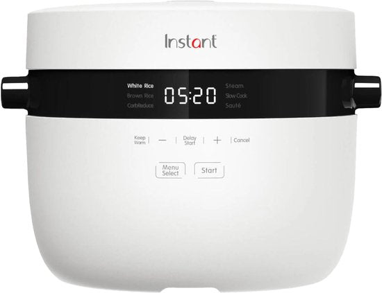 Instant Pot Reiskocher & Dampfgarer 4,8 l – 8 Programme – Slow Cooker – Anbraten – CarbReduce-Technologie – Bis zu 20 Portionen – Mehrkorn