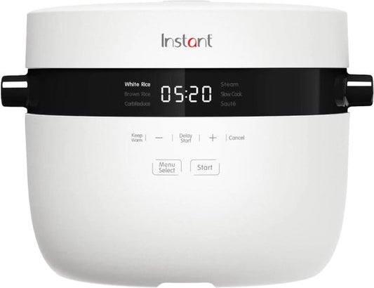 Instant Pot Reiskocher & Dampfgarer 4,8 l – 8 Programme – Slow Cooker – Anbraten – CarbReduce-Technologie – Bis zu 20 Portionen – Mehrkorn