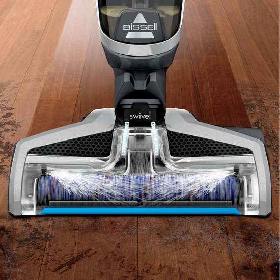 BISSELL Crosswave C3 Select Stabstaubsauger mit Wischfunktion - Schnurgebundener Bodenreiniger - 3 in 1 Saugen, Wischen & Trocknen - Mehrflächensauger - Reinigungsmaschine für Teppich, Fliesen & Holzböden - Leistungsstarker 560W Motor - 3551N