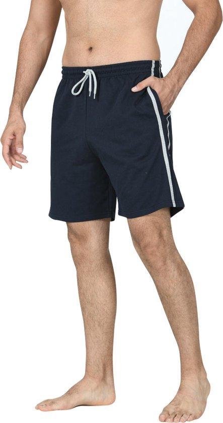Comfort Essentials - Shorts für Männer - 2er-Pack - Navy/Antracite - XXL