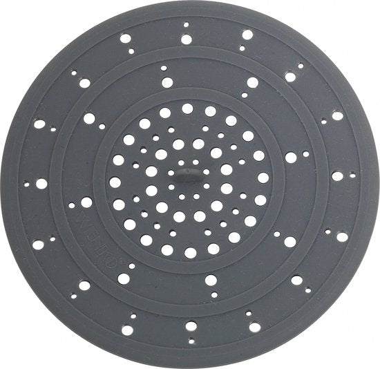Spülbeckenfilter Wenko 53011100 12 x 0,3 cm Grau Silikon