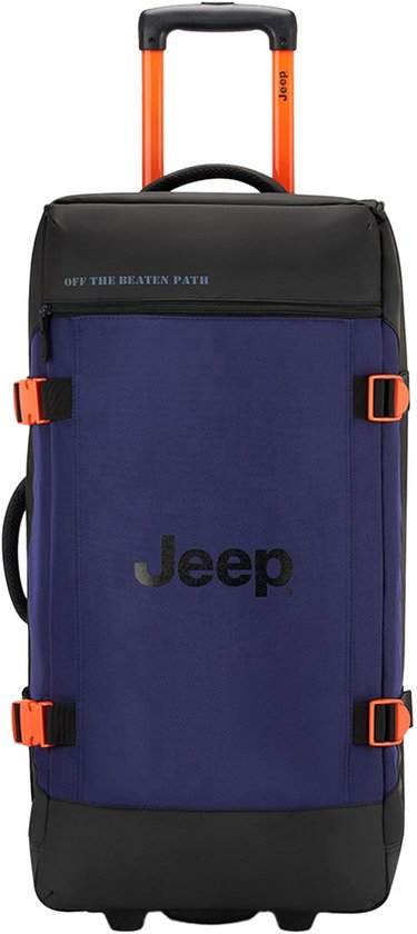 Jeep Duffle Bag – Trolley-Reisetasche – Größe M 73 cm – Schwarz