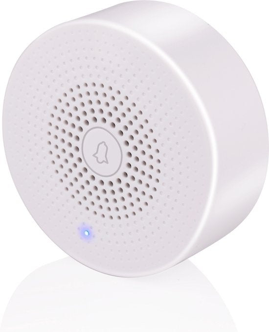 alpina Gong - Glockenspiel - für Video-Türklingel 26468 von alpina smart home - kabellos - 60 Meter Reichweite - einstellbare Lautstärke - 4 Töne