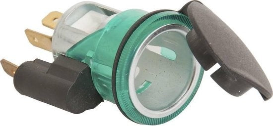 Zigarettenanzünder mit Licht 12V - Flachanschluss