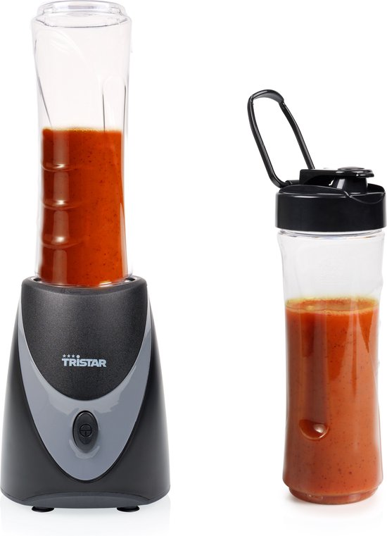 Tristar Mixer 250 W – BL-4485 – 0,5 l – Mixer für unterwegs – Schwarz