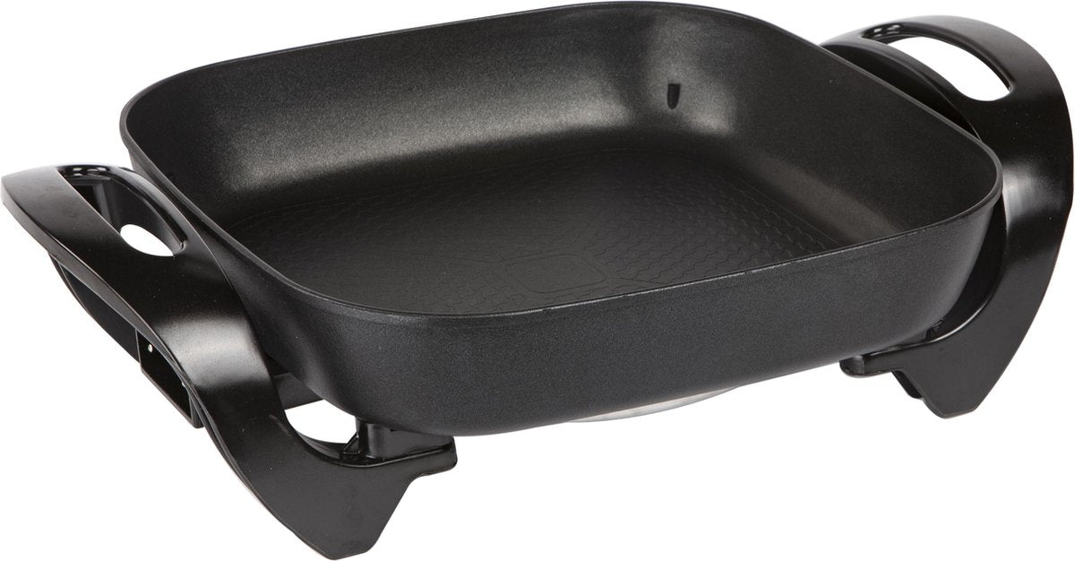 Skoov 2-in-1 Elektro BBQ Grill – Mit Hotpot & Deckel – Antihaft – Indoor Grill - Schwarz