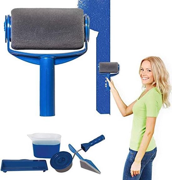 Paint Runner – eine tropffreie Farbrolle mit Farbbehälter