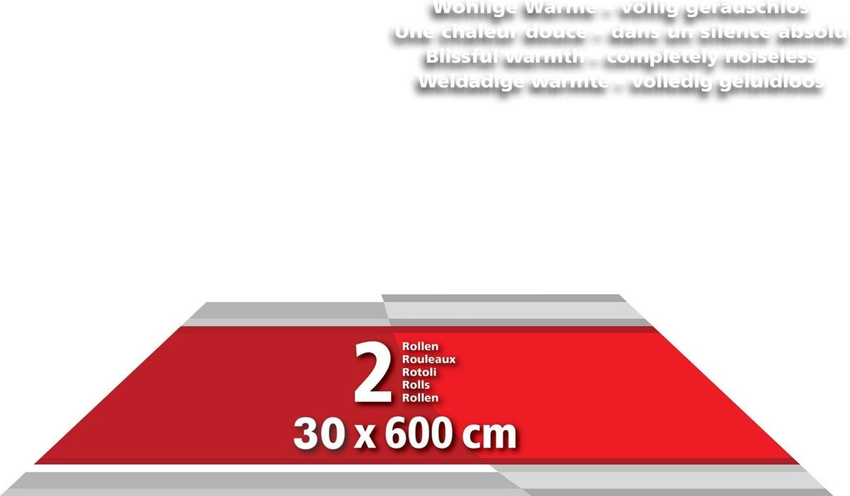 Solis Vakuumwalzen - 30 x 600 cm - 2 Stück