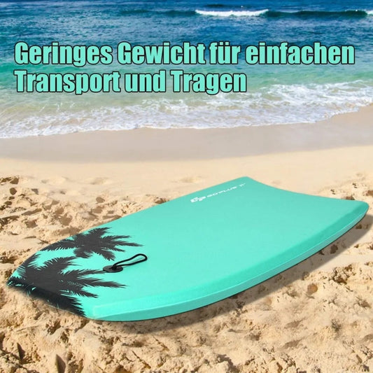 Coast Bodyboard Schwimmbrett Surfbrett Kinder 83 x 47 x 5,5 cm grün
