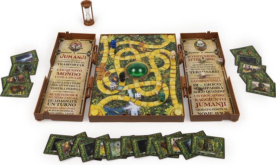 Spin Master Games „Jumanji Deluxe“, eine fesselnde elektronische Version des klassischen Abenteuer-Brettspiels, jetzt mit Licht und Sound