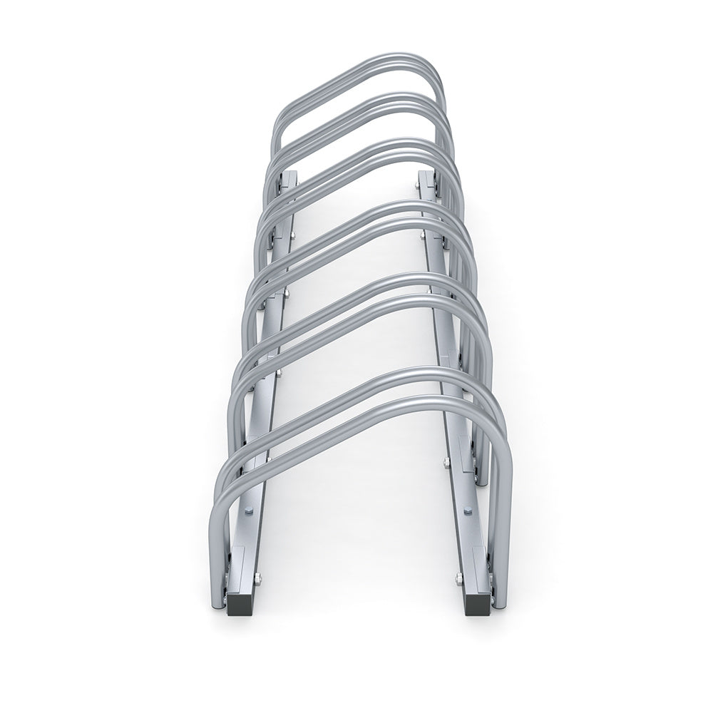 Monzana Fahrradträger - Fahrradaufbewahrung - für 6 Fahrräder - 160x32x27 cm - Fahrradträger aus Metall