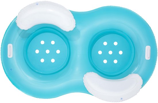 Bestway Cool Comfort Schwimmring für 2 Personen – mit Rückenlehne – 171 x 104 x 47 cm