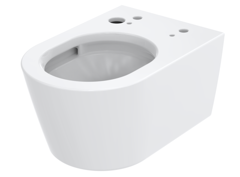 TOTO RP Wandklosett, niedrige Spülung, für Washlet RX und RW, 380x580x335mm, CW542ERY