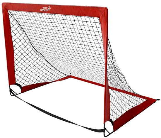 Pop-up-Fußballtor Goal Master - 2er-Set - Rot