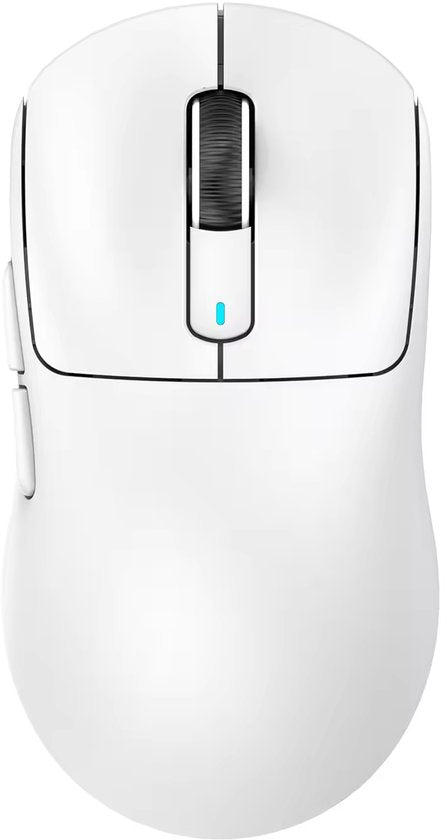 Attack Shark Gaming Maus X3 – 26000 DPI – Tri Mode 2.4G Bluetooth USB-C – 200 h Akku – Programmierbare Tasten – 49 g – Weiß